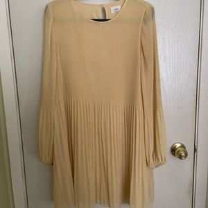 Yellow Aritzia dress